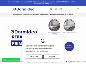 'dormideo.com' screenshot