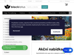 'blacklotus.cz' screenshot