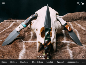 'halffaceblades.com' screenshot