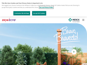 'bravecto.com' screenshot