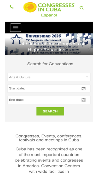 congressesincuba.com