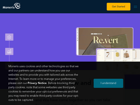 'moneris.com' screenshot