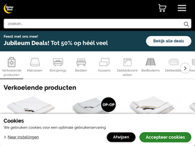 'beterbed.be' screenshot