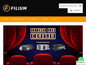 filium.pe homepage screenshot