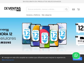 'deventas.com' screenshot
