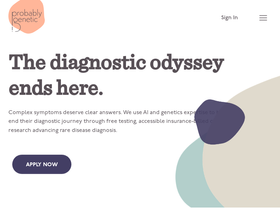 'probablygenetic.com' screenshot