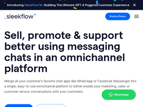 'sleekflow.io' screenshot