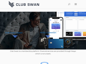 'clubswan.com' screenshot