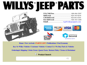 willysjeepparts.com
