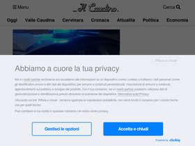 'ilcaudino.it' screenshot