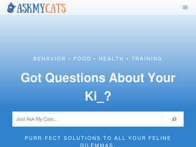 'askmycats.com' screenshot