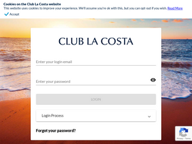 'myclublacosta.com' screenshot