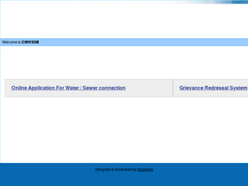 'chennaimetrowater.in' screenshot