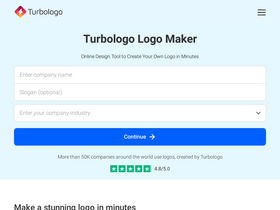'turbologo.com' screenshot