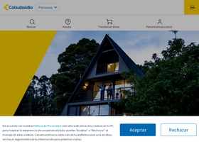 'colsubsidio.com' screenshot