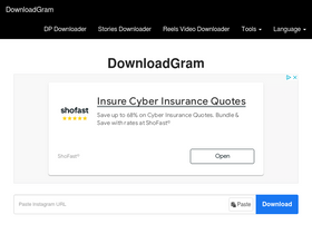 'downloadgram.app' screenshot