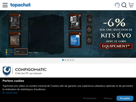 'topachat.com' screenshot