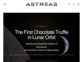 astreas.com homepage screenshot