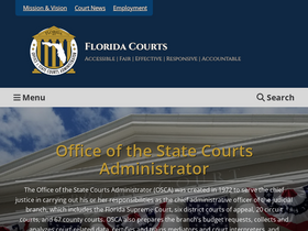 'flcourts.org' screenshot