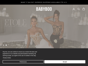 'babyboofashion.com' screenshot