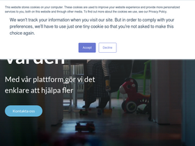 'e-besok.se' screenshot