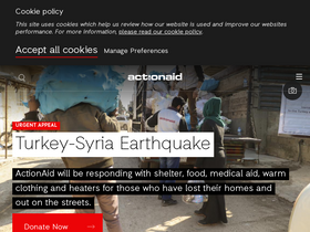 'actionaid.org' screenshot