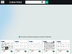 'dwgfree.com' screenshot