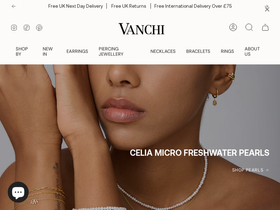 Vanchi homepage screenshot