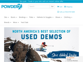 'powder7.com' screenshot