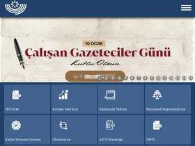 'ibu.edu.tr' screenshot