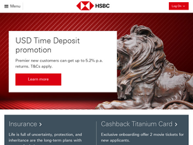 'hsbc.com.tw' screenshot
