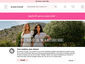 'bubbleroom.no' screenshot