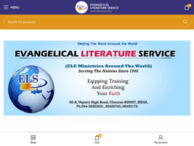 'christianbooksindia.com' screenshot