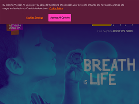 'asthmaandlung.org.uk' screenshot