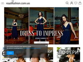 'royalfashion.com.ua' screenshot