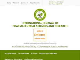 'ijpsr.com' screenshot