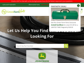 'greenfarmparts.com' screenshot