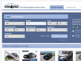 'car4you.at' screenshot