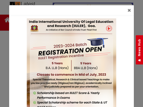 'latestlaws.com' screenshot