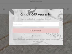 carlajewelry.com homepage screenshot