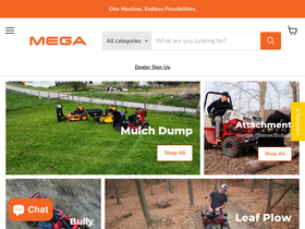 megaattachments.com homepage screenshot