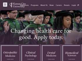 'kansascity.edu' screenshot
