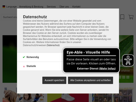 'mvhs.de' screenshot
