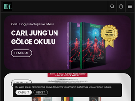 bilincdisiyayinlari.com homepage screenshot