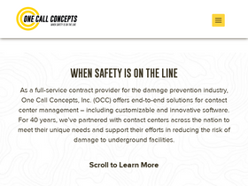 'occinc.com' screenshot