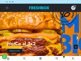 freshbox.mx homepage screenshot
