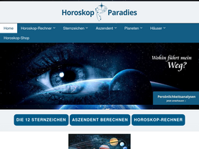 'horoskop-paradies.ch' screenshot