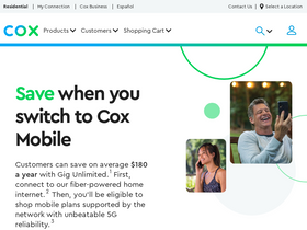 'uwp-wifi-access-portal.cox.com' screenshot