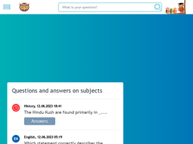 'brainsanswers.com' screenshot