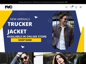 'nycjackets.com' screenshot